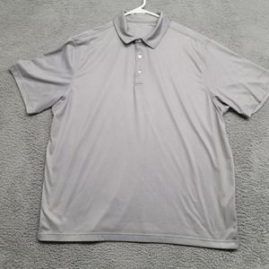 Walter Hagan Shirt Mens XXL Gray 11 Majors Polo Golf Outdoors‎ Casual Polkadot